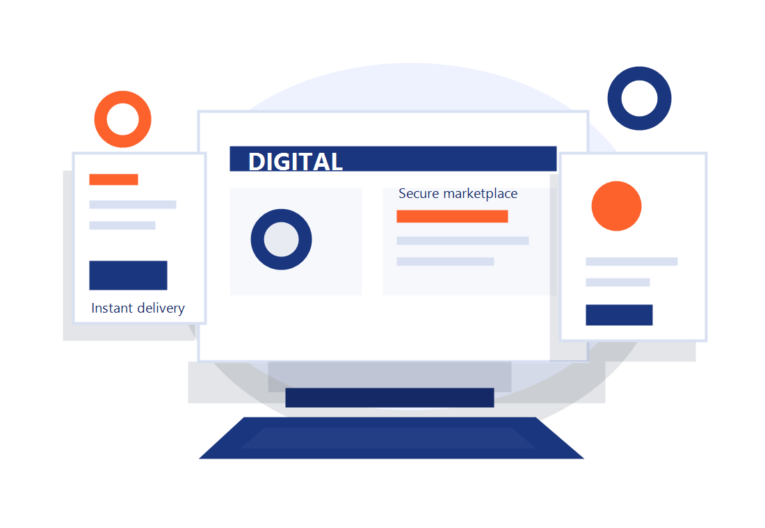 Ready-to-use digital assets